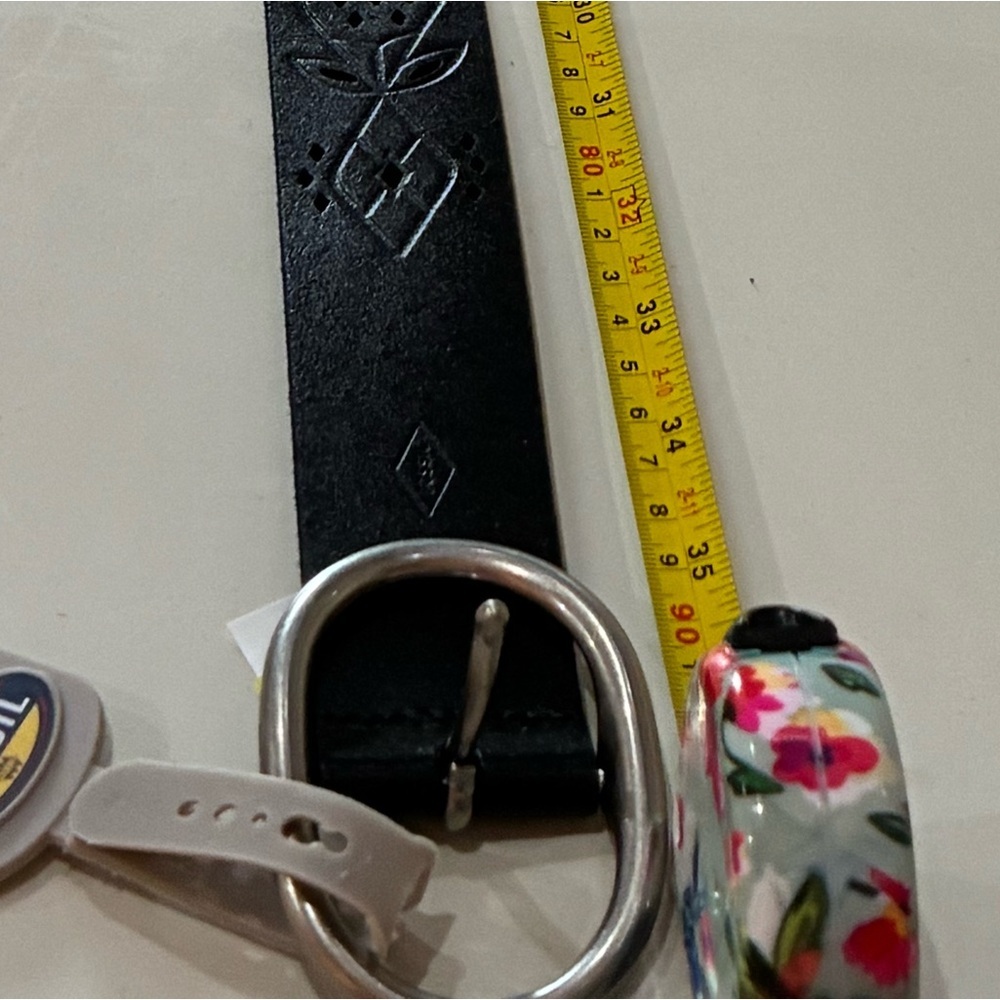 Fossil women’s belt. Crafted from high-quality black leather, New old stock - Picture 8 of 8